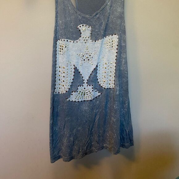 Women’s The Classic Medium Tank with Studded Eagle - Picture 2 of 5